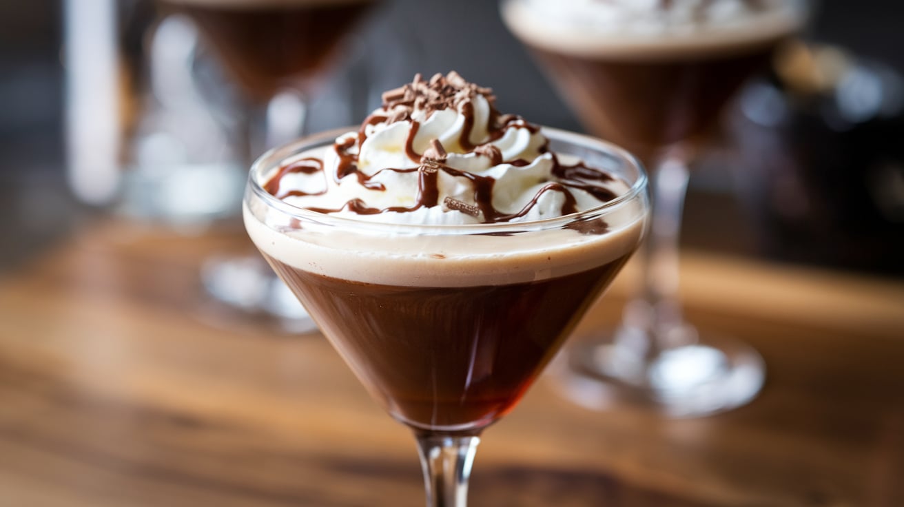 Mocha Martini: Ein Schokoladiger Espresso-Cocktail mit Schwarzes Gold Kaffeelikör