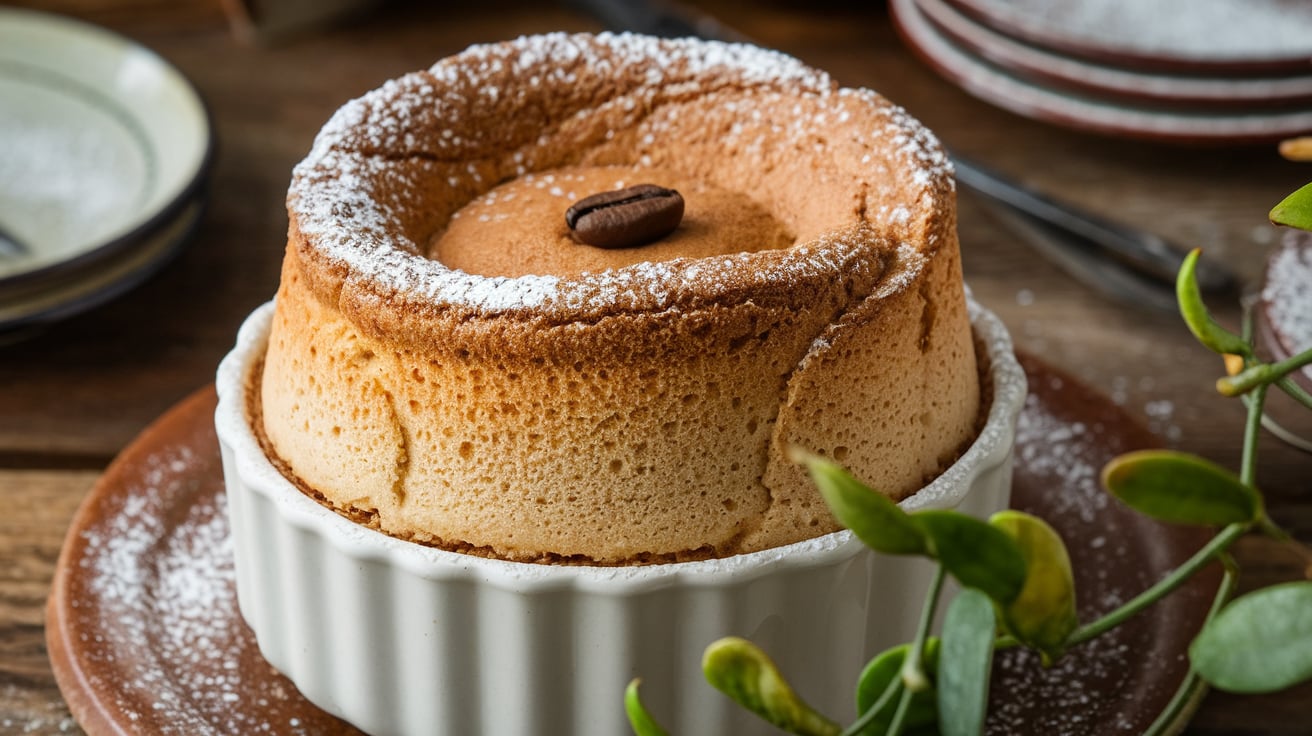 Kaffee-Soufflé: Ein luftig leichtes Dessert mit Schwarzes Gold Espresso Likör