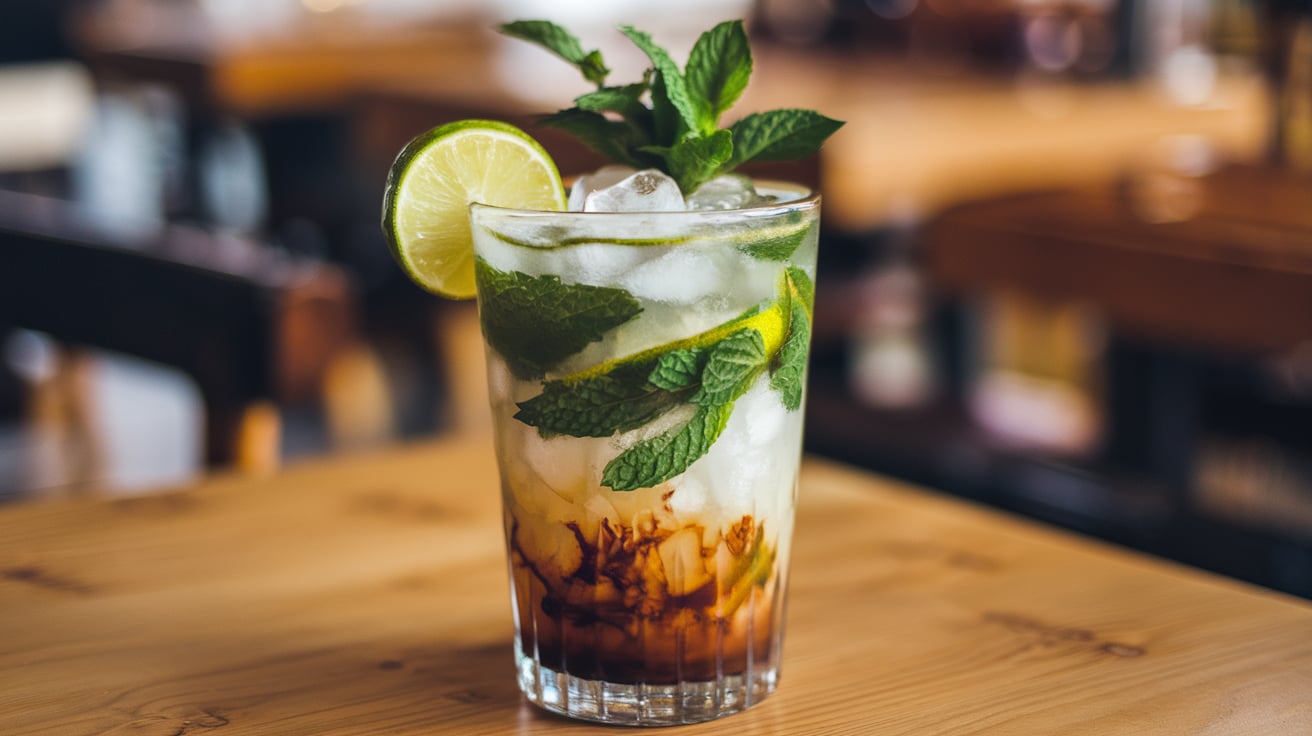 Café Mojito – Ein erfrischender Cocktail mit Schwarzes Gold Espresso Likör